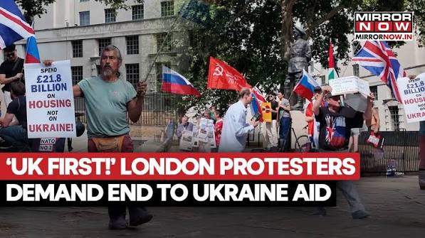 UK Protest Explodes! Demonstrators Demand War Funds Shift To NHS, Schools And Roads