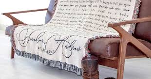 They Tried To Put Me On The Cover Of Vogue Song Name Excited To Share This Item From My Etsy Shop Song Lyric Blanket Wedding Gif Personalized Throw Blanket Anniversary Gifts For Couples Cotton Anniversary Gifts