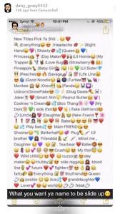 Nickname adalah nama unik, dan seringkali terdengar keren, yang diberikan buat para gamer ke karakter game mereka, terutama dalam game multiplayer online seperti ff, ml, pb ataupun pubg mobile. Funny Snapchat Names Life 68 Ideas Snapchat Names Names For Snapchat Cute Snapchat Names