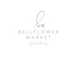 Bellflower Market Logo Minimal Logo Design Web Design Logo Graphic Design Logo