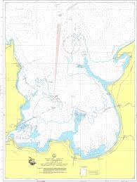 Карта глубин Ладожского озера. Бухта Петрокрепость