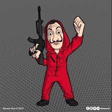 La casa de papel wallpaper. Caricaturas De La Casa De Papel 1200x1200 Wallpaper Teahub Io