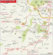 This map was created by a user. Gurugram Gurgaon Metro Map