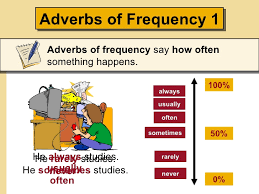 Below are some common expressions of frequency. Adverbs Of Frequency