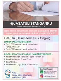 Contoh latar belakang masalah makalah. Jasa Tulis Tangan Home Facebook