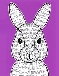 See rabbit face stock video clips. How To Draw A Bunny Face Art Projects For Kids