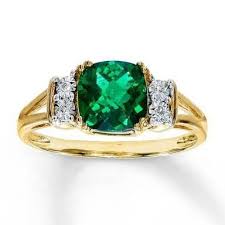 Emerald Ring For The Pinky Finger Emerald Ring Gold Emerald Ring Diamond Engagement Rings