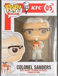 When he was six years old, his father passed away leaving sanders to cook and care for his. Filme Dvds Aufsteller Figuren Colonel Sanders Kfc Kentucky Fried Chicken Pop Icons 05 Vinyl Figur Funko Softland La
