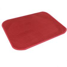 Cleanstep Elekli Kedi Tuvalet Onu Paspasi 60 X 45 Cm Pembe