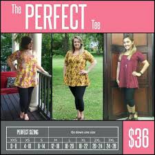 Lularoe Size Chart Perfect T Bedowntowndaytona Com