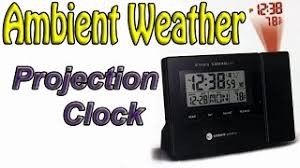 Discover projection clocks on amazon.com at a great price. Ambient Weather Rc Projection Clock Youtube