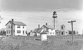 (wikipedia) the whitefish point light, a lighthouse in the upper peninsula of michigan. Whitefish Point Lighthouse Michigan At Lighthousefriends Com