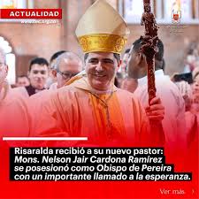 Gracias monseñor Rigoberto Corredor Bermúdez! ¡Bienvenido monseñor Nelson  Jair Cardona Ramírez! ¡La Diócesis de Pereira inicia un nuevo capítulo de  su historia pastoral con monseñor Nelson Jair Cardona! 🙏🏽⛪️💛 📌 Monseñor  Cardona