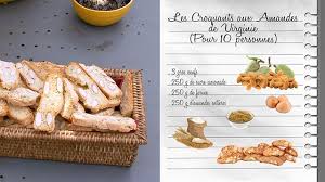 Les Carnets De Julie Les Croquants Aux Amandes De Virginie Recettes De Cuisine Les Carnets De Julie Julie Andrieu Recettes