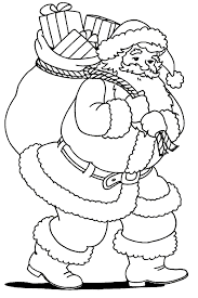 Ici, vous pouvez colorier un pere noel gratuitement. Coloriage A Dessiner Gratuit Pere Noel Traineau