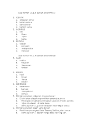 Maybe you would like to learn more about one of these? Soal Perangkat Desa Matematika Kunci