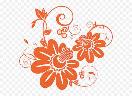 Netclipart is a free png clipart & silhouette images platform. Floral Pattern Png Transparent Orange Flower Vector Png Bunga Png Free Transparent Png Images Pngaaa Com