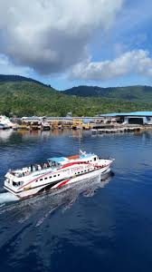 Indahnya Kota Sabang, pemandangan asri sesaat sebelum Kapal Cepat merapat  di Dermaga Balohan., Ayo warga Indonesia dan Malaysia, bersiap libur  Lebaran berwisata ke Pulau Weh, Sabang., Nikmati ...