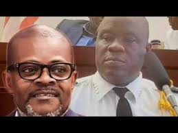 Heated Exchanges between Senator Dillon and Police IG #Liberia