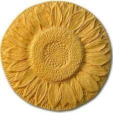 No matter how you use these sunflower stepping stones, you'll love the color, texture and interest they add to any outdoor space. Sunflower Stepping Stone Mold Garden Molds