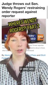 Wendy Rogers in Court