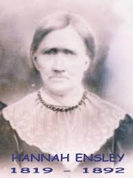Hannah Jane Ensley Parris (1819-1892)