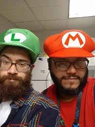 Mario character costumes for riders