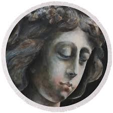 Yaddo Wheat face T-Shirt by Francine Stuart