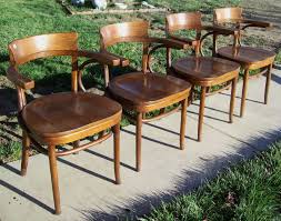 Vintage Thonet Kohn Mundus Bentwood Chairs 1922 Matched Set Of 4 Bentwood Chairs Dining Chairs Chair