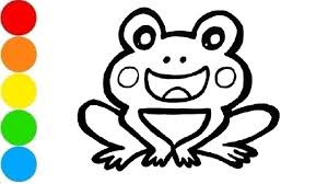 Coloring Pages Colorir E Desenhar Um Sapo Glitter Pintura E Desenho Para Criancas Viemax Kids Youtube