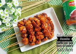 Resep Bakso Bakar Bumbu Barbeque Dan Madu Oleh Andin S Kitchen Resep Resep Bakso Makanan Resep
