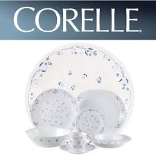 Shop old town blue (corelle) at replacements, ltd., one of 460,000 new and retired dinnerware, crystal, silver, and collectible patterns, plus vintage estate jewelry & watches it is white milk glass with a floral blue band of flowers and leaves. Corelle Provincial Blue 76 Piece Floral Design Dinner Set Cooklite