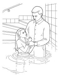 Click here to download the print friendly pdf version.we've also uploaded the image in jpeg format. Baptism Day Coloring Pages Lds Coloring Library