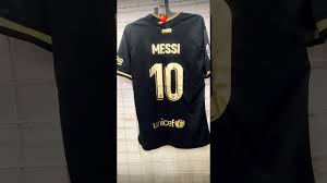 Lionel messi youth home soccer jersey 18/19 barcelona #10. Barcelona Away Jersey 2021 Messi 10 Youtube