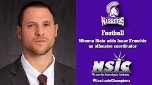 Winona State football announces Isaac Fruechte as offensive coordinator