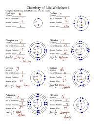 Bohr Diagram Worksheets Answers Chemistry Worksheets Bohr Model Teaching Chemistry