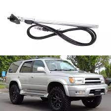 Top five mods for you! Car Radio Antenna Aluminum Alloy Car Antenna Replacement Accessories With Bracket For Toyota 4runner Hilux Surf Kzn185 1995 2000 Aerials Aliexpress