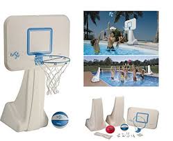 Dunnrite Products Pool Sport 2 In 1 Swimming Basketball H Https Www Amazon Com Dp B000piqtl6 Ref Cm Sw R Pi Volleyball Set Basketball Hoop Pool Basketball