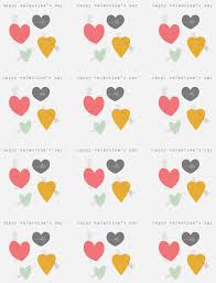 These adorable printable valentine's labels are perfect for your kids valentine's day treat bags. Hearts Arrows Valentine Labels By Catherine Auger Free Printable Labels Templates Label Design Worldlabel Blog