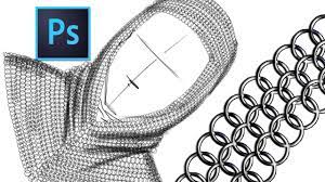 In this graphic design tutorial, i'll show you a method to create an lcd. Chain Mail Custom Brush Photoshop Tutorial Youtube