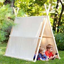 Life S A Beat No Clothesline No Problem With This Diy Dropcloth Tent Diy Tent Kids Tents Kids Bedroom Designs