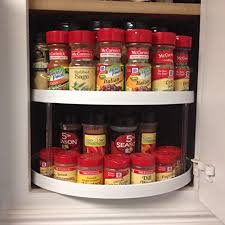 This white kitchen turntable rotates so you can easily bring. Robot Check Lazy Susan Spice Rack Spice Rack Lazy Susan
