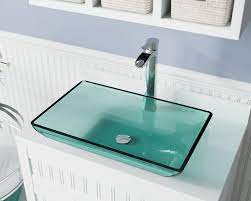 It's time to revamp your bathroom with stylish. 640 Emerald Colored Glass Vessel Bathroom Sink