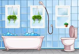 Search 123rf with an image instead of text. Bathroom With Bathtub And Toilet Free Ve Free Vector Freepik Freevector House Cartoon Hom Paper Doll House Drawing Tutorials For Kids Paper Dolls Diy
