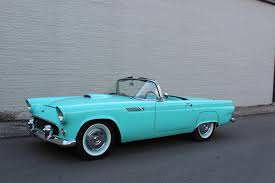Image result for Thunderbird Blue 1955 Thunderbird
