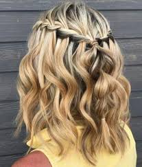 Tie two braids in a knot and. 30 Waterfall Braid Hairstyles That Looks Flirty And Fashionable Hike N Dip