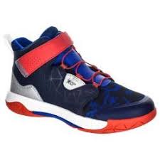 Sp500 Spider Lace Basketbol Ayakkabisi Cocuk Mavi Kirmizi Mavi Okul Basketbol