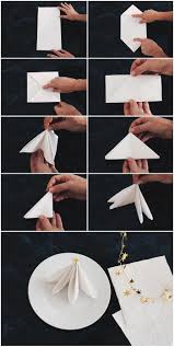 1001 Tutoriels Et Modeles De Pliage De Serviette En Papier Ou En Tissu Diynapkinfolding Idee Dec In 2020 Napkin Folding Christmas Napkin Folding Christmas Napkins