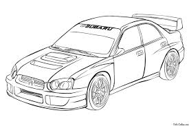 • the lexus lfa zooms from 0 to 60 mph in just 3.7 second. Subaru Impreza Wrx Sti Coloring Page Free Coloring Library