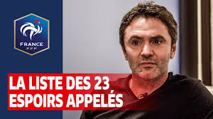 Une première depuis douze ans. La Liste Des 23 De L Equipe De France Espoirs I Fff 2020 Youtube